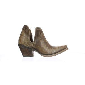 Ariat Womens Dixon Brown Booties Size 7 Medium (B  M) (4586194)